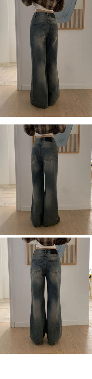 Semi-wide Flared pants