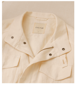 [CULTUM] French Linen M65 Jacket