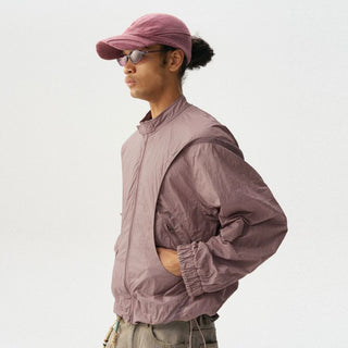 [Monterest] Outdoor Reflective Logo Spiral Jacket