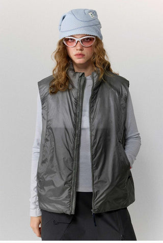 [Monterest] Water-Resistant Padded Stand Collar Vest