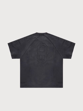 [MASONPRINCE] Deconstructed Patchwork Embroidered Tee