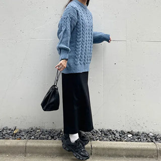 Simple retro bucket bag