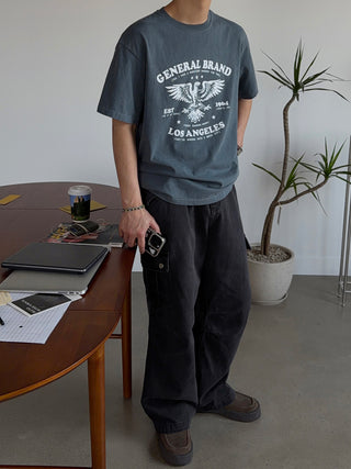 GENERAL Eagle Pigment  T-shirt