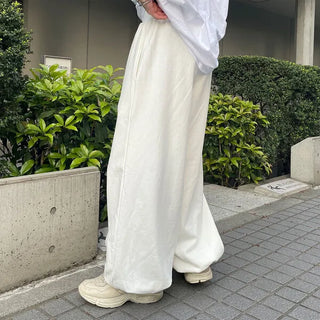 Wide jogger pants