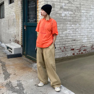 Unisex elasticated cotton pants