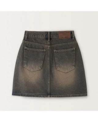 Vintage Wash Denim Skirt
