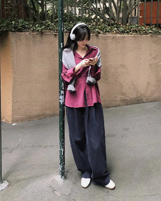 (Short/Basic/Long) (5 colors) Cotton Slacks Pants