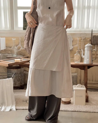 Layered bustier dress