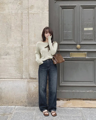 (basic/long) Summer denim pants - 3 colors