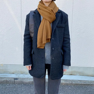 basic knit muffler