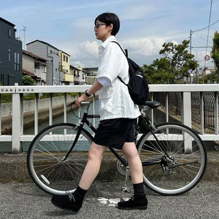 Nylon banding shorts