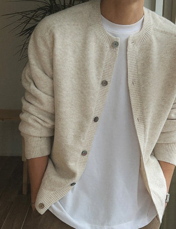 Soft Saddle Cut Cardigan (9 colors, M~L)