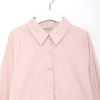Back pleated blouse