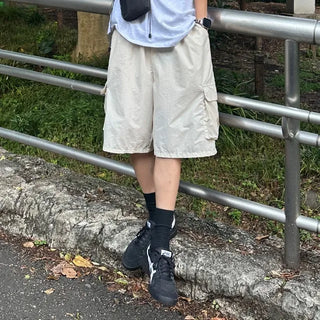 Nylon pocket shorts