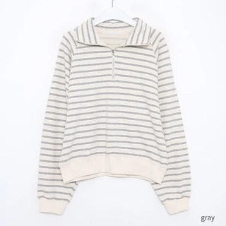 Half-zip sweatshirt