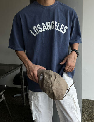 LOSANGELES. Pigment Short Sleeve T-shirt (6 colors)