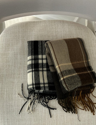 Tartan Check Scarf (4 colors)