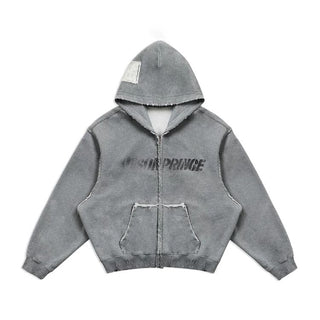 [MASONPRINCE] 460G Heavyweight Remake Zip-Up Hoodie