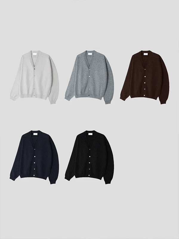 Rev Minimal Saddle Cardigan