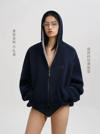 [MASONPRINCE] Air Layer Zip Hoodie