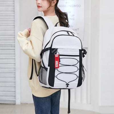 Large-capacity casual backpack (with key holder)
