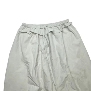 (3 colors) Shirred balloon skirt