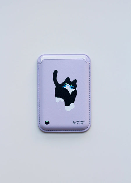 MagSafe Card Wallet Cream Cat
