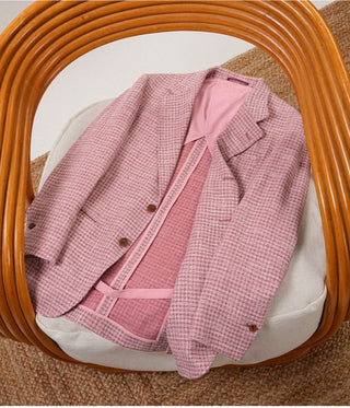 [CULTUM] Houndstooth Suit Jacket