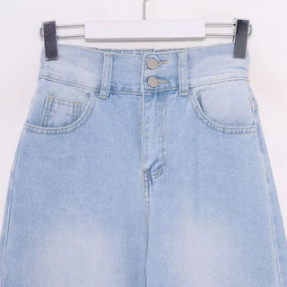Wide Easy Denim Pants