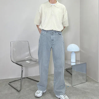 welldone gray denim pants