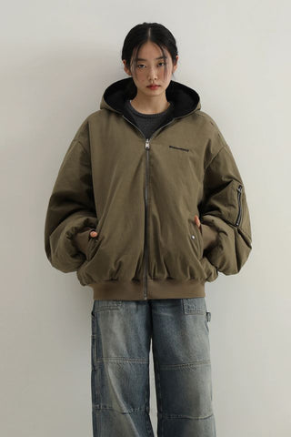 MASONPRINCE Reversible Printed Hood Jacket