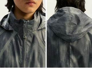 [Monterest] Water-Resistant Camo Print Hooded Jacket