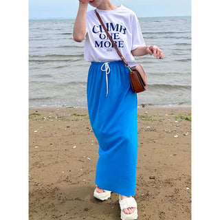 Lettering Crop T-Shirt