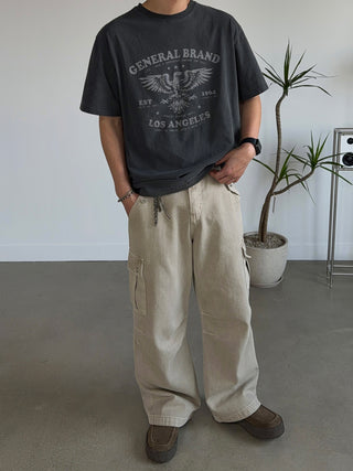 GENERAL Eagle Pigment  T-shirt