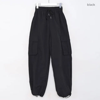 Nylon pocket jogger pants