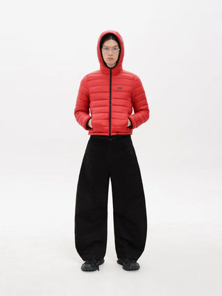 [MASONPRINCE] 3D Cut Curved Casual Pants