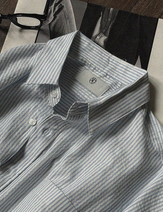 Good Fit Over Stripe Shirt (3 colors, M~L)