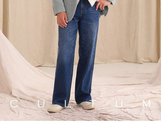 [CULTUM] Knitted Corduroy Blazer