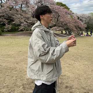 Nylon windbreaker