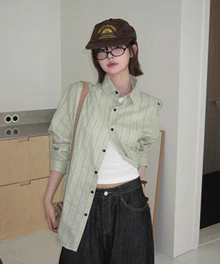 Avocado Striped Shirt
