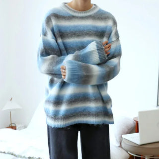 Colorful striped knit