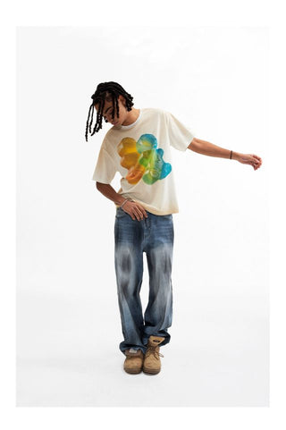 CONP Gummy Man Spray T-shirt (White)