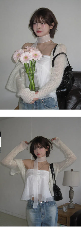 Mod Frill Top Blouse - 4 Colors