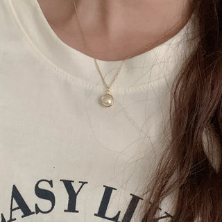 Gold necklace
