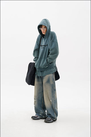 [MASONPRINCE] Layered Sweatshirt Set