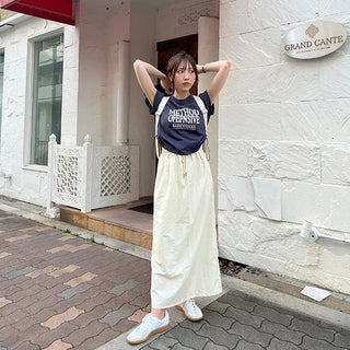 String nylon skirt