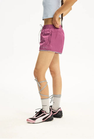 [Monterest] Layered A-Line Running Shorts