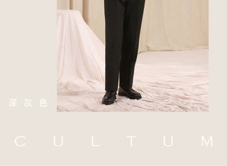 [CULTUM] Italian Pointed Collar Button-Down Shirt