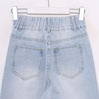 Wide Easy Denim Pants