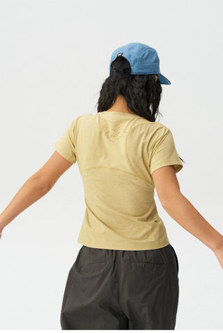 [Monterest] 3D Bionic Weave Breathable Slim Fit Tee